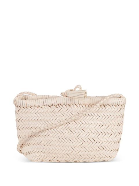 DRAGON DIFFUSION Minsu woven cross body bag - Neutrals - zdjęcie produktu nr 1