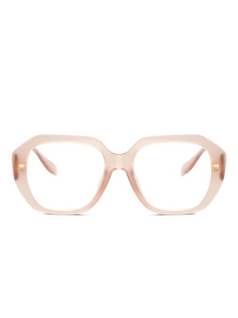 Michael Kors geometric-frame glasses - Pink - zdjęcie produktu nr 1