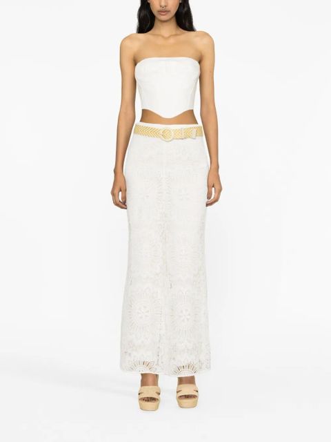 ZIMMERMANN Chintz Dolly lace trousers - White - zdjęcie produktu nr 2