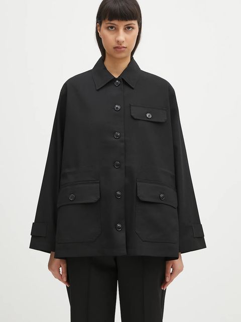 Samsoe Samsoe kurtka Salix kolor czarny przejściowa F24100069 - zdjęcie produktu nr 1