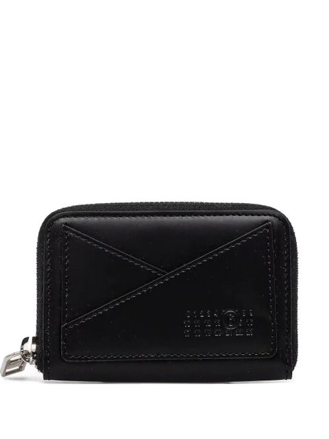 MM6 Maison Margiela Japanese 6 zip-around wallet - Black - zdjęcie produktu nr 1