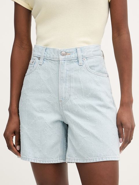 Calvin Klein Jeans szorty damskie jeansowe - zdjęcie produktu nr 2