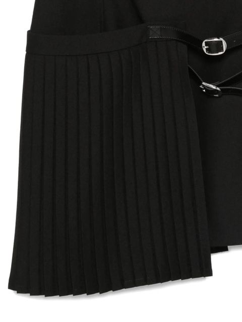 Coperni pleated belted mini dress - Black - zdjęcie produktu nr 2
