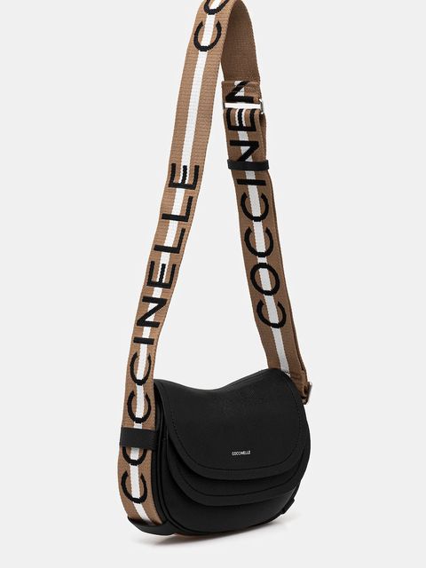 Coccinelle torebka skórzana RAQUEL kolor czarny E1.SQ0.15.03.01