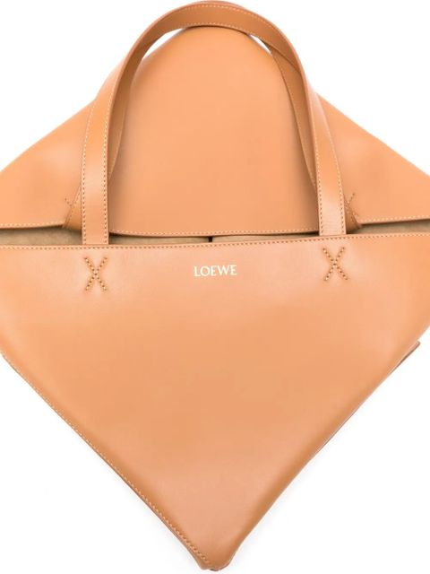 LOEWE XL Puzzle Fold tote bag - Neutrals