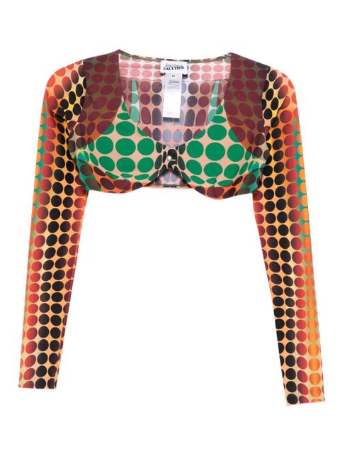 Jean Paul Gaultier polka dot top - Orange - zdjęcie produktu nr 1