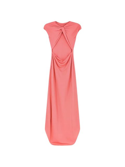 TOM FORD knot open-back maxi dress - Pink - zdjęcie produktu nr 1