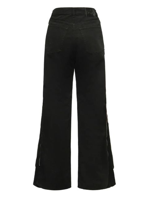 PINKO zip-detail jeans - Nero limousine - zdjęcie produktu nr 2