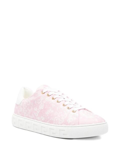 Versace Barocco-pattern low-top sneakers - Pink - zdjęcie produktu nr 2