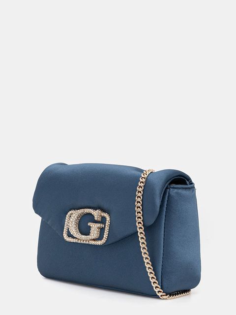 Guess torebka PRUE kolor niebieski HWEG96 70780