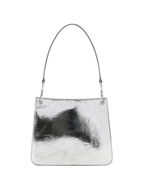 Jil Sander Otto metallic leather tote bag - Silver - zdjęcie produktu nr 1
