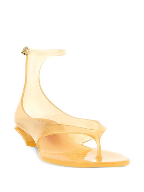 Chloé Jelly adjustable-strap sandals - White - zdjęcie produktu nr 2