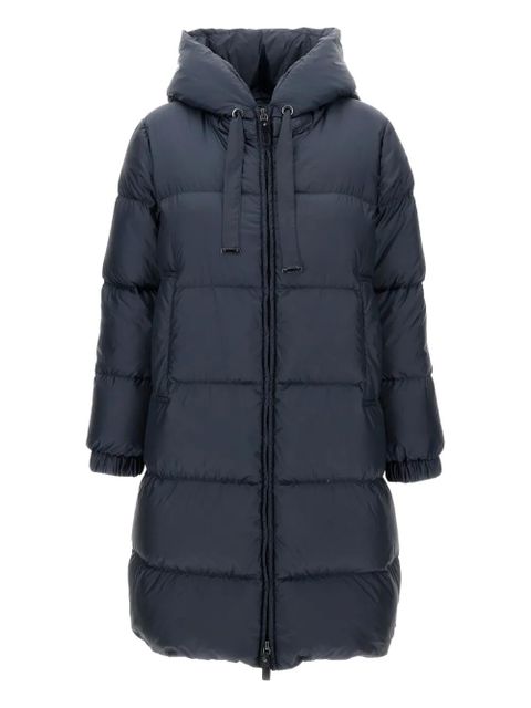 Max Mara padded hooded coat - Blue