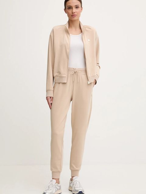 EA7 Emporio Armani dres damski kolor beżowy AF13135.7W000463 - zdjęcie produktu nr 1