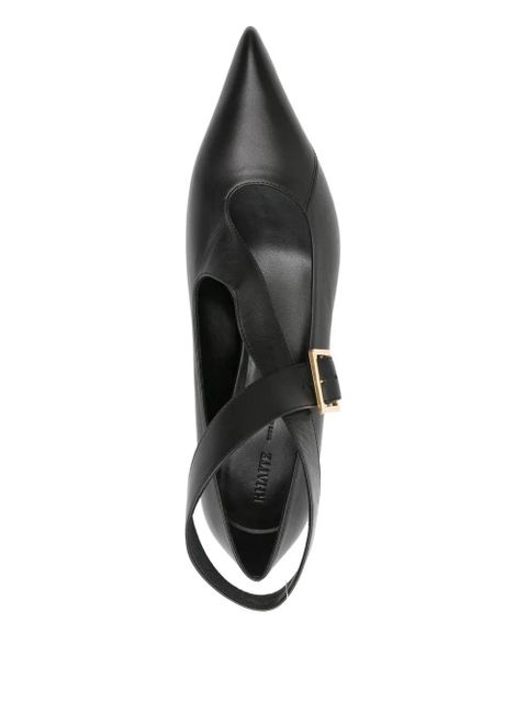 KHAITE 45mm Sloan buckle-strap pumps - Black