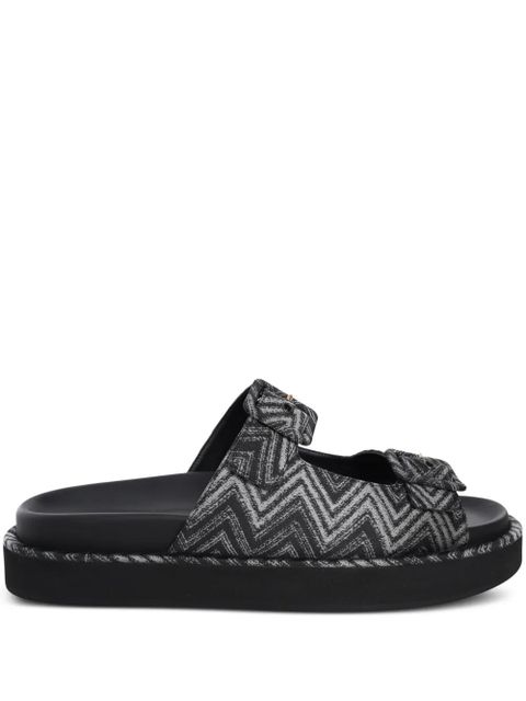 Missoni zigzag Clea sandals - Black - zdjęcie produktu nr 1