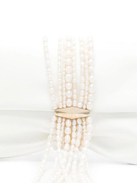 Jimmy Choo Zandra clutch - White