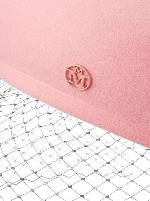 Maison Michel New Bonnie veil beret - Pink - zdjęcie produktu nr 2