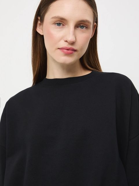 Medicine bluza damska kolor czarny gładka