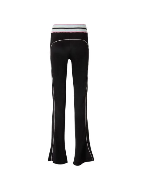 Off-White striped-waistband trousers - Black - zdjęcie produktu nr 2