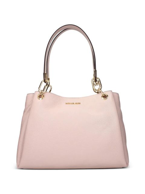 Michael Kors large Trisha leather shoulder bag - Pink - zdjęcie produktu nr 1