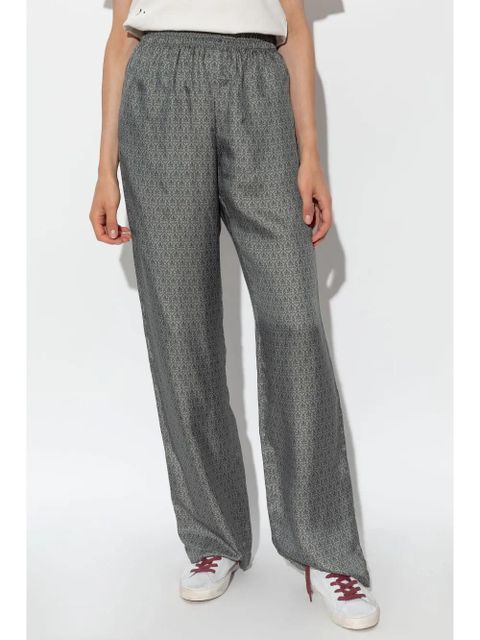 Golden Goose printed track pants - Grey