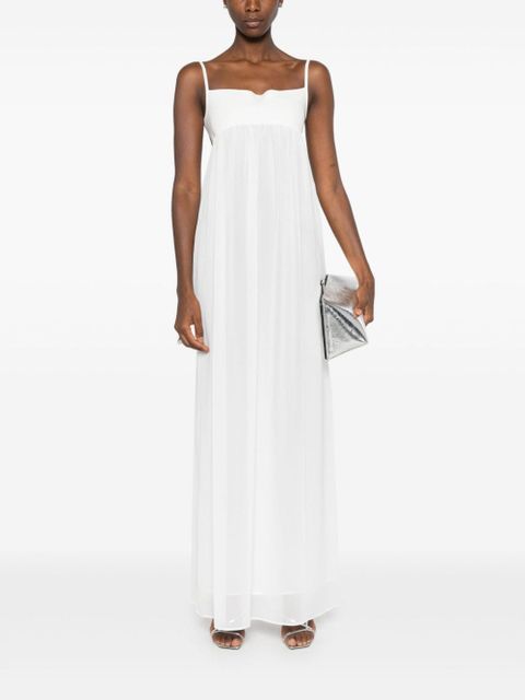 Jacquemus The Peplo Robe dress - White - zdjęcie produktu nr 2