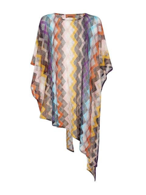 Missoni chevron-patterned tunic - Neutrals