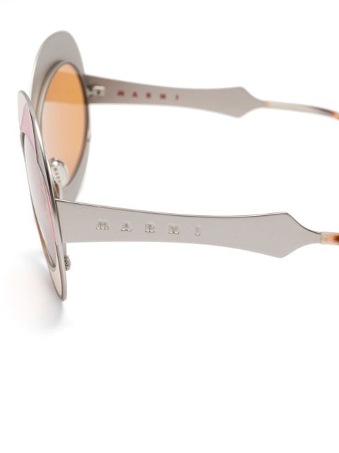 Marni Eyewear Vaso Land of Revelations sunglasses - Neutrals - zdjęcie produktu nr 2