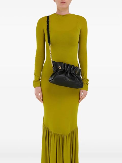 Ferragamo small Soft shoulder bag - Black - zdjęcie produktu nr 2