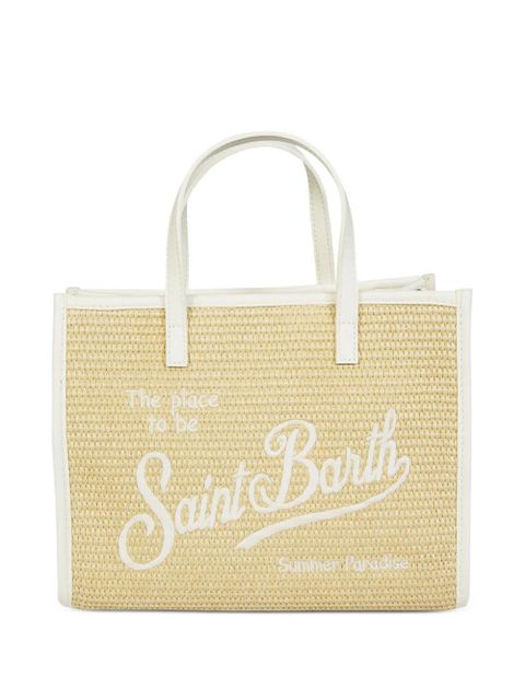 MC2 Saint Barth Vivian embroidered tote-bag - Neutrals - zdjęcie produktu nr 1