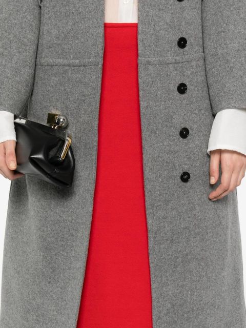 Jil Sander pocket-detail A-line skirt - Red