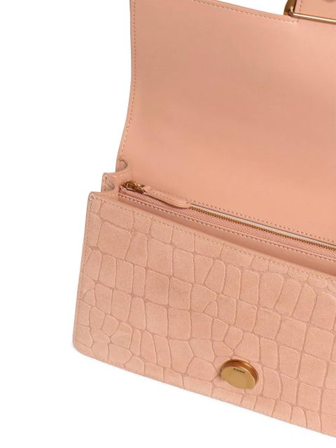 PINKO croc-effect cross body bag