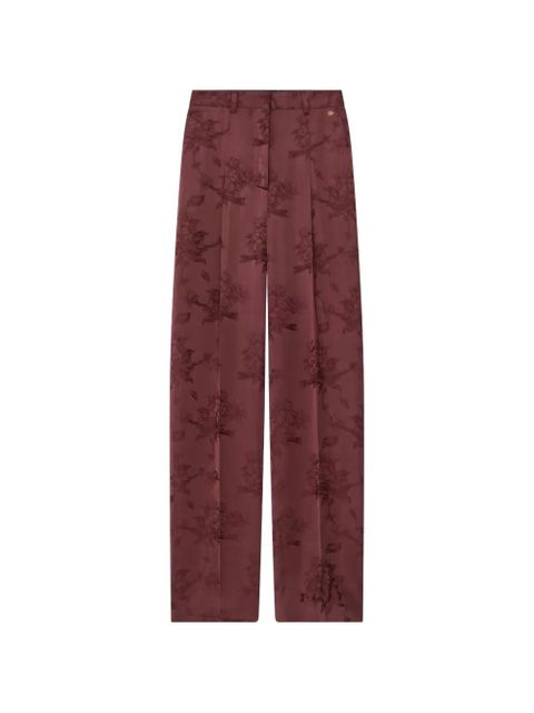 AMIRI floral pleated trousers - Brown - zdjęcie produktu nr 1