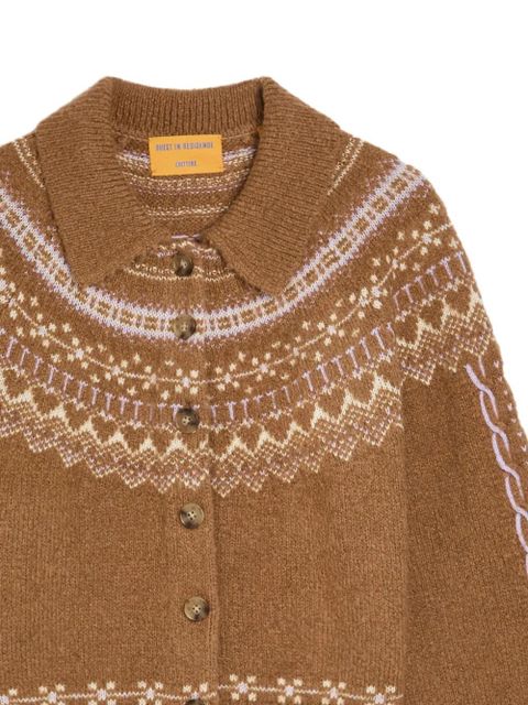 Guest In Residence Cloud Chalet button-up cardigan - Brown - zdjęcie produktu nr 2