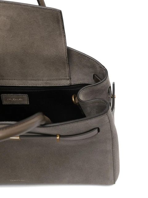 DeMellier Midi Hudson suede bag - Green