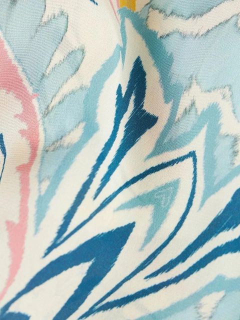 ETRO paisley-pattern maxi dress - Blue