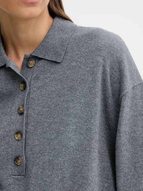 Marc O'Polo sweter damski kolor szary lekki 5000007502