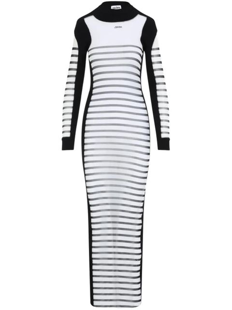 Jean Paul Gaultier striped dress - White - zdjęcie produktu nr 1