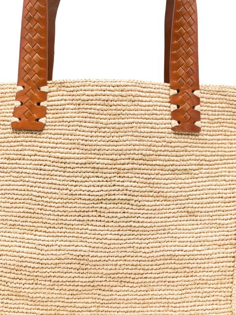 DRAGON DIFFUSION X Sovani woven tote bag - Neutrals