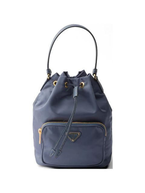 Prada Duet Re-Nylon bucket bag - Blue - zdjęcie produktu nr 1
