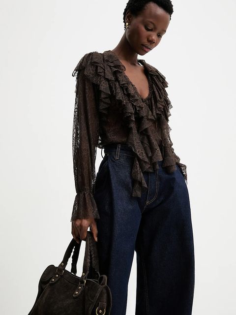 Answear.LAB bluzka damska kolor brązowy - zdjęcie produktu nr 1