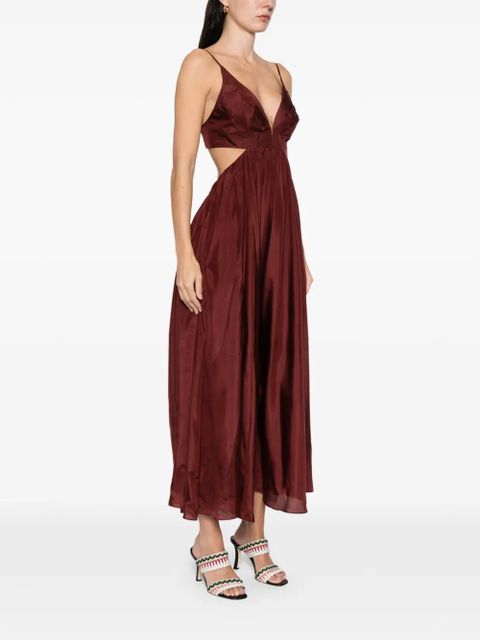 ZIMMERMANN cutout dress - Brown - zdjęcie produktu nr 2