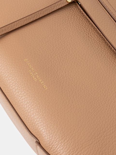 Gianni Chiarini torebka skórzana HELENA ROUND kolor brązowy BS.6036/COMM.GRN-NAOP