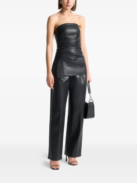 Manière De Voir pleat bandeau top - Black - zdjęcie produktu nr 2