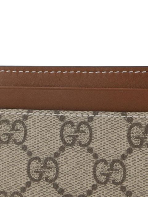 Gucci GG monogram cardholder - Neutrals