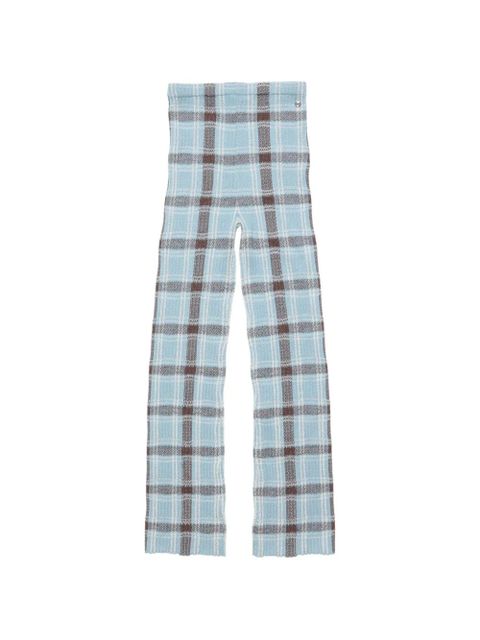 Acne Studios checked trousers - Blue - zdjęcie produktu nr 1