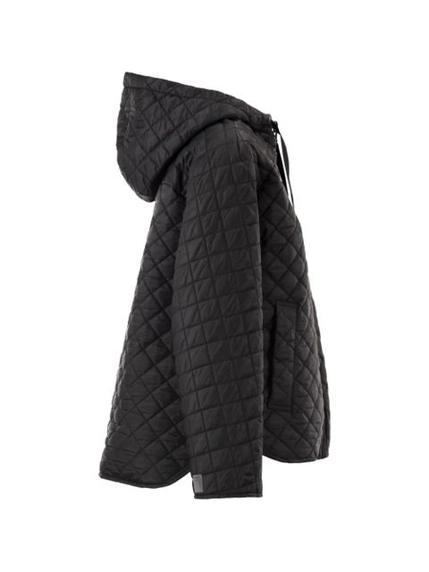 Max Mara diamond-quilted jacket - Black