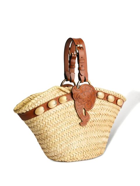 PUCCI studded fish-appliqué beach bag - Neutrals - zdjęcie produktu nr 2