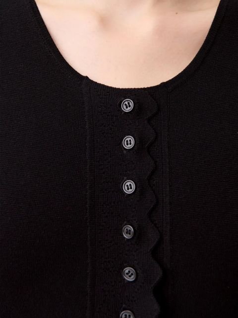 Claudie Pierlot button-fastening bodysuit - Black